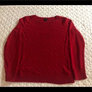 Talbots Red Sweater